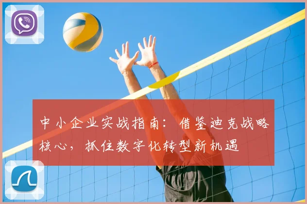 中小企业实战指南：借鉴迪克战略核心，抓住数字化转型新机遇